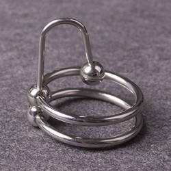Kiotos Sperm Stopper Double Ring 2.5cm - Diamètre 8mm